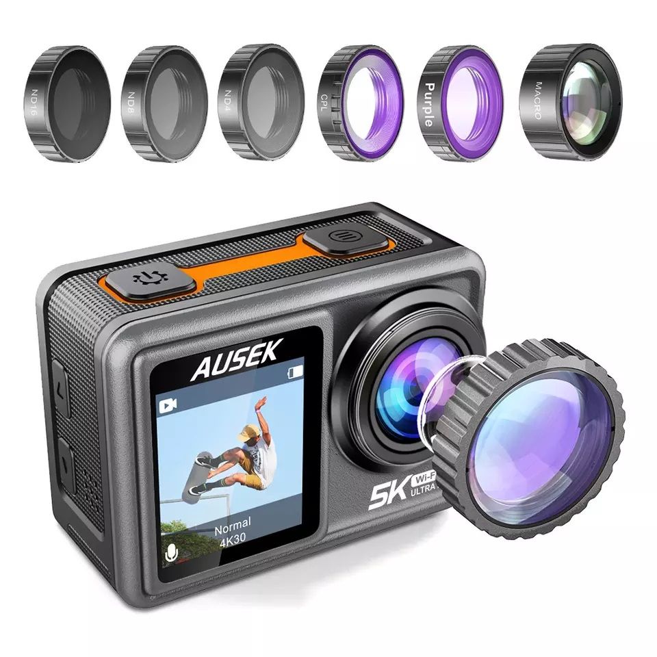 ausek-at-s81tr-dual-display-5k-action-camera-with-lens-price-in-bangladesh